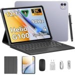 Tablet Blackview Link 8 12,7" 256GB WiFi 8400mAh Android 15 com teclado Cinzento Tablet Blackview Link 8 12,7" 256GB WiFi 8400mAh Android 15 com teclado Cinzento