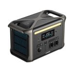 Station d energie Anker Solix F1500 1536Wh 2 sorties AC 6 ports USB Batterie LiFePO4 Ecran LCD Compatible charge solaire