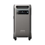 Station d’énergie Anker Solix F3800 3840 Wh 3 ports AC 5 USB Batterie Li-ion Écran LED Chargeur solaire compatible