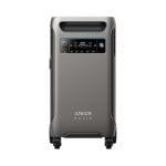 Stazione di energia Anker Solix F3800 3840Wh 3 porte USB 6000W Li-ion Display LED Ricarica solare
