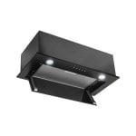Hotte aspirante Ciarko SL-BOX Glass Extraction mixte 60cm LED noire