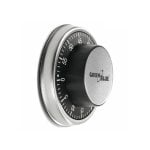 Timer da cucina Greenblue 51348 meccanico magnetico 60 min argento 9,5 cm Timer da cucina Greenblue 51348 meccanico magnetico 60 min argento 9,5 cm