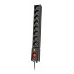 Regleta LESTAR 1966004062 5m 230V 10A 230 salidas AC Negra Regleta LESTAR 1966004062 5m 230V 10A 230 salidas AC Negra