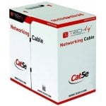 Techly ITP8-RIS-0305LO Cabo de Rede Cat5e F/UTP (FTP) 305 m Preto Techly ITP8-RIS-0305LO Cabo de Rede Cat5e F/UTP (FTP) 305 m Preto