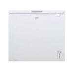 Congelador horizontal VOK EVF-291CDEW 291L dual LED silencioso convertible