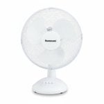 Ravanson WT-1040 Ventilateur à pales, 43 cm, Blanc/Gris, Table