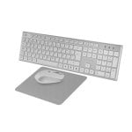 Tacens Zenith Combo Wireless 3-in-1 Duallink 2.4GHz Tastiera a membrana Mouse ottico Portoghese Bianco Tacens Zenith Combo Wireless 3-in-1 Duallink 2.4GHz Tastiera a membrana Mouse ottico Portoghese Bianco