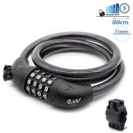 Candado De Contraseña Ewlk024 Negro Candado De Contraseña Ewlk024 Negro