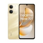 Realme Note 70T 4GB 64GB 6.74" LCD 90Hz 4G Dual SIM 6000mAh Carga Rápida Android 15 Dorado Realme Note 70T 4GB 64GB 6.74" LCD 90Hz 4G Dual SIM 6000mAh Carga Rápida Android 15 Dorado