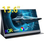 Monitor Uperfect 15.6" FullHD 60Hz IPS FreeSync HDR Tempo di Risposta Rapido