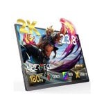 Monitor Uperfect 23.8" QHD 180Hz IPS FreeSync HDR Supporto Regolabile VESA