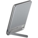 Batería externa INIU MagPro Qi2 5000mAh ultradelgada carga rápida 20W magnética blanco/plata