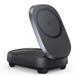 Cargador inalámbrico INIU MagPro Qi2 15W soporte magnético plegable negro