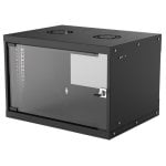 Intellinet 714143 Bastidor de pared 6U 19" Acero galvanizado Negro IP20 Intellinet 714143 Bastidor de pared 6U 19" Acero galvanizado Negro IP20