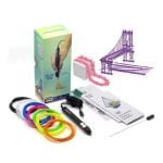 Lápiz 3D 3Doodler Flow Filamento 1,75 mm Negro FFF Pantalla 240 °C
