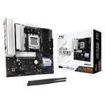Motherboard ASRock A620AM PRO RS WIFI A620 AM5 DDR5 Micro-ATX WiFi 6E 2.5GbE M.2 RAID Motherboard ASRock A620AM PRO RS WIFI A620 AM5 DDR5 Micro-ATX WiFi 6E 2.5GbE M.2 RAID