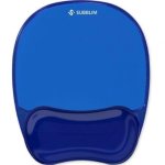 Mauspad Subblim Ergo Crystal Flex Gel Dunkelblau Rutschfest