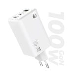 Cargador Subblim SUBCHG-6G1003 GaN 100W USB-C+C+A Compacto Universal Blanco Cargador Subblim SUBCHG-6G1003 GaN 100W USB-C+C+A Compacto Universal Blanco