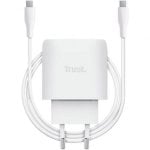 Cargador Trust Maxo GaN 45W USB-C con cable de 2 m y compatibilidad Apple Cargador Trust Maxo GaN 45W USB-C con cable de 2 m y compatibilidad Apple