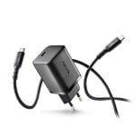 Carregador NGS Bud 65W-C USB-C GaN com Cabo 1,5 m Carregamento Rápido Preto Carregador NGS Bud 65W-C USB-C GaN com Cabo 1,5 m Carregamento Rápido Preto