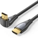 Cable HDMI Vention ALQ 3m 4K 60Hz ángulo recto chapado en oro