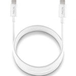 Cable USB-C NGS Zyro 60W-1 1m Carga Rápida 480Mbps Blanco Cable USB-C NGS Zyro 60W-1 1m Carga Rápida 480Mbps Blanco