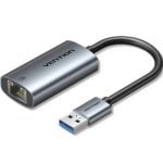 Adapter Vention CEZHB USB-A-RJ45 Gigabit Ethernet 0,15 m Grau Adapter Vention CEZHB USB-A-RJ45 Gigabit Ethernet 0,15 m Grau