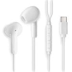Kopfhörer NGS Cross Glide kabelgebunden USB-C mit Mikrofon und Steuerung Weiß Kopfhörer NGS Cross Glide kabelgebunden USB-C mit Mikrofon und Steuerung Weiß