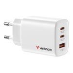 Caricatore Verbatim 32353 65W GaN USB-C Power Delivery Quick Charge