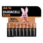 Batterie Duracell DPBLR6B16 Plus Power Boost AA 1,5 V Alkali 16 Stück Batterie Duracell DPBLR6B16 Plus Power Boost AA 1,5 V Alkali 16 Stück