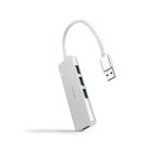 Hub Nanocable 4 porte 5 Gbps modello 10.16.4602 USB 3.0 alluminio Hub Nanocable 4 porte 5 Gbps modello 10.16.4602 USB 3.0 alluminio