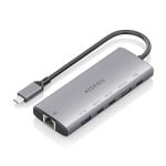 Base para portátil Aisens ASUC-6P030-GR USB-C Dock 6 en 1 aluminio 4K 100W Base para portátil Aisens ASUC-6P030-GR USB-C Dock 6 en 1 aluminio 4K 100W