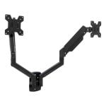 Supporto monitor TooQ LP1434TNR-B doppio braccio regolabile 13-34" bianco