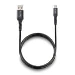 Cable USB NGS KNOT-AC USB-A a USB-C 1m carga rápida nylon trenzado