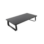 Soporte para portátil TooQ TQMR111 elevador multiusos MDF acero negro 600x260x120mm