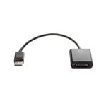 Adattatore video HP FH973AA DisplayPort a DVI-D 0,19 m Nero Business