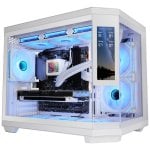 Caixa para jogos Mars Gaming MC-3TCORELCDM Micro-ATX, ecrã IPS de 7,2", vidro temperado triplo, branco Caixa para jogos Mars Gaming MC-3TCORELCDM Micro-ATX, ecrã IPS de 7,2", vidro temperado triplo, branco