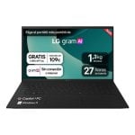 Portátil LG Gram 15Z80T 15,6" AMD Ryzen AI 5 16GB 512GB SSD Windows 11 Antirreflexo Dolby Atmos Portátil LG Gram 15Z80T 15,6" AMD Ryzen AI 5 16GB 512GB SSD Windows 11 Antirreflexo Dolby Atmos