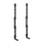 Supporto barra sonora Aisens SPK04U-377 acciaio nero regolabile 15 kg