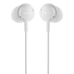 Auricolari NGS CROSS DRIFT WHITE con filo Jack 3.5 mm, microfono, controlli integrati, bianchi
