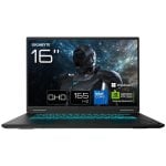 Notebook Gigabyte GAMING A16 PRO DYHG5FRCC4SH 16" Intel Core 7 240H 32GB 1TB SSD RTX 5080 16GB QHD+ Schwarz