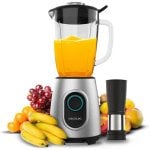 Blender Cecotec A01_EU01_115041 Power Black Titanium 2300MAX Inox 1800W 1,8L Blender Cecotec A01_EU01_115041 Power Black Titanium 2300MAX Inox 1800W 1,8L