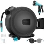 Carretel de Mangueira Cecotec HydroShell 20 Cinzento 20m SlowReturn portátil ergonómico