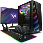 Vibox Vi-150 Gaming PC AMD Ryzen 3 3200G 8GB 480GB SSD Linux 21,5" Monitor Komplettset Vibox Vi-150 Gaming PC AMD Ryzen 3 3200G 8GB 480GB SSD Linux 21,5" Monitor Komplettset