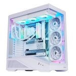 Caja ATX Abysm Arian Frame A400 White Cristal Templado ARGB PWM Caja ATX Abysm Arian Frame A400 White Cristal Templado ARGB PWM
