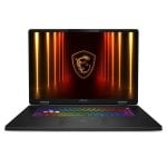 Portátil MSI Crosshair 18 HX AI A2XW 18" Intel Core Ultra 7 255HX 32GB 1TB SSD RTX 5070 8GB Preto