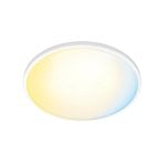 Plafón inteligente WiZ Superslim techo 22W Bluetooth LED blanco regulable