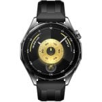 Huawei WATCH GT 6 Bluetooth GPS NFC 46mm AMOLED Noir Étanche 5ATM IP69 Pulsomètre SpO2
