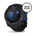 Garmin Instinct 3 Bluetooth GPS 45mm AMOLED Noir/Bleu Résistant à l'eau 10ATM Pulsomètre SpO2 Garmin Instinct 3 Bluetooth GPS 45mm AMOLED Noir/Bleu Résistant à l'eau 10ATM Pulsomètre SpO2