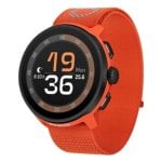 Suunto Run Bluetooth GPS 46mm AMOLED Boîtier Noir/Naranja Bracelet Nylon M Étanche 50m SpO2